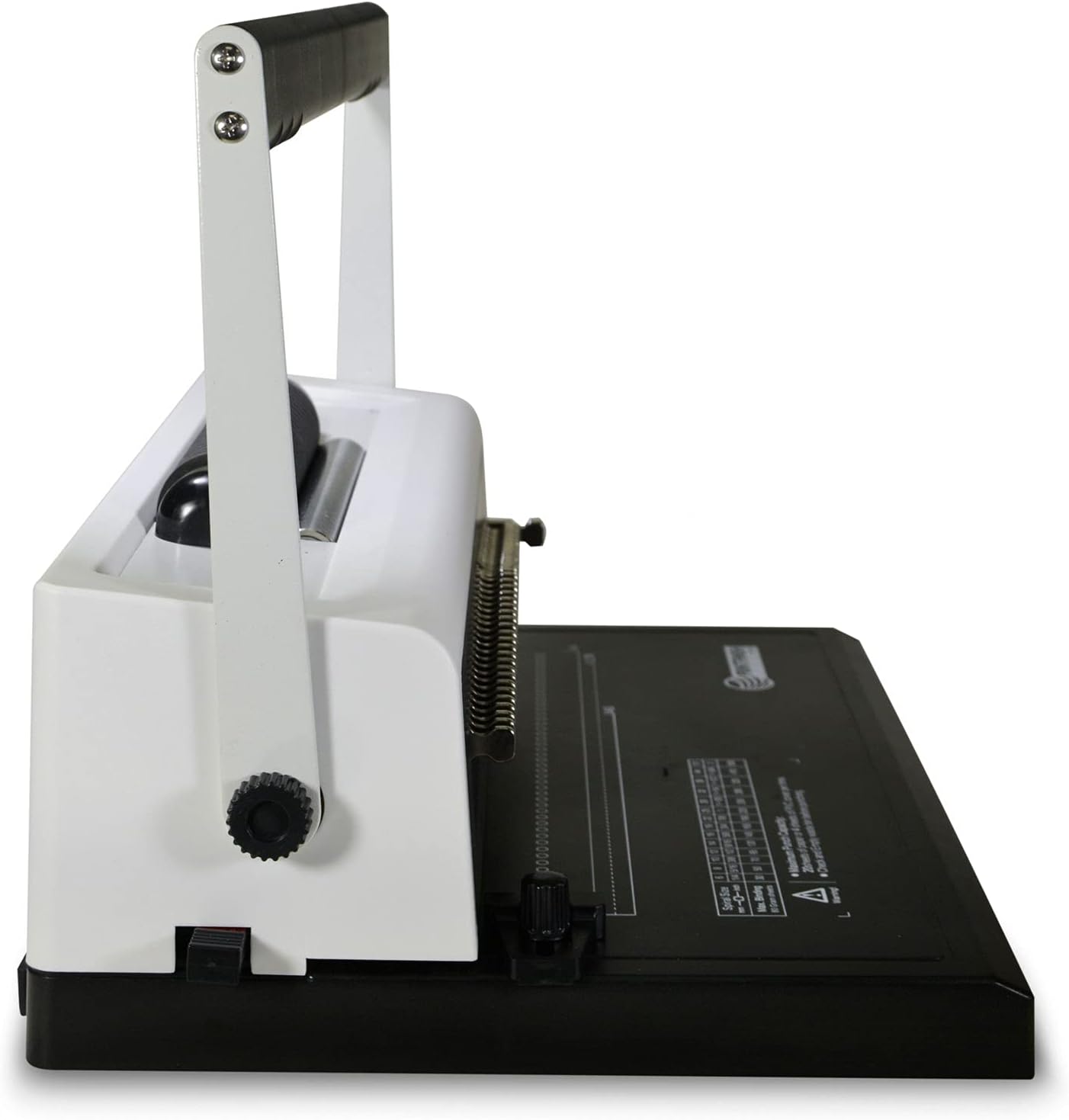 PrintFinish Coilbind S25A Upgraded Spiral Coil Binding Machine - with Electric Coil Inserter - Professionally Bind Presentations Documents - Free Crimper Free Box of 100 Plastic coils - 4 to 1 Pitch - Image 3
